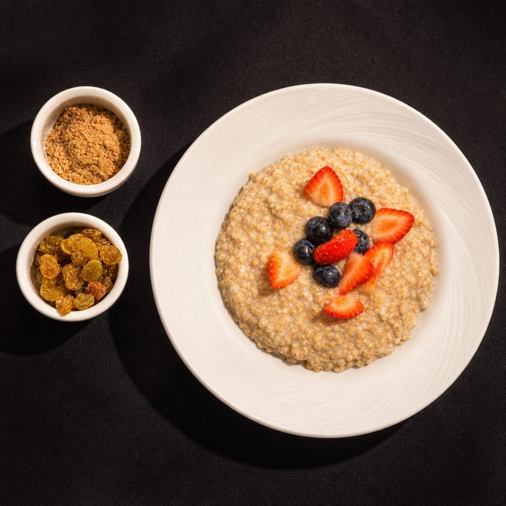 Organic Steel Cut Oatmeal.