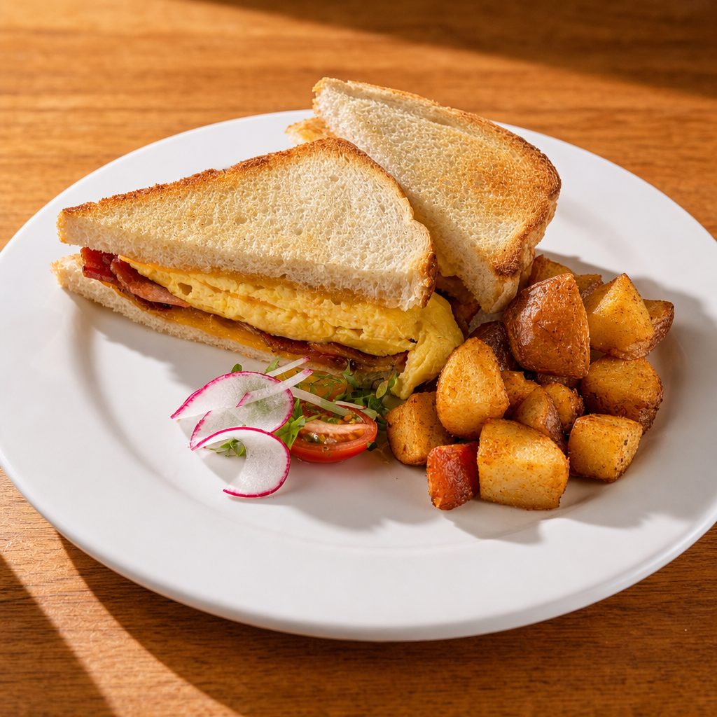 Breakfast Sandwich.