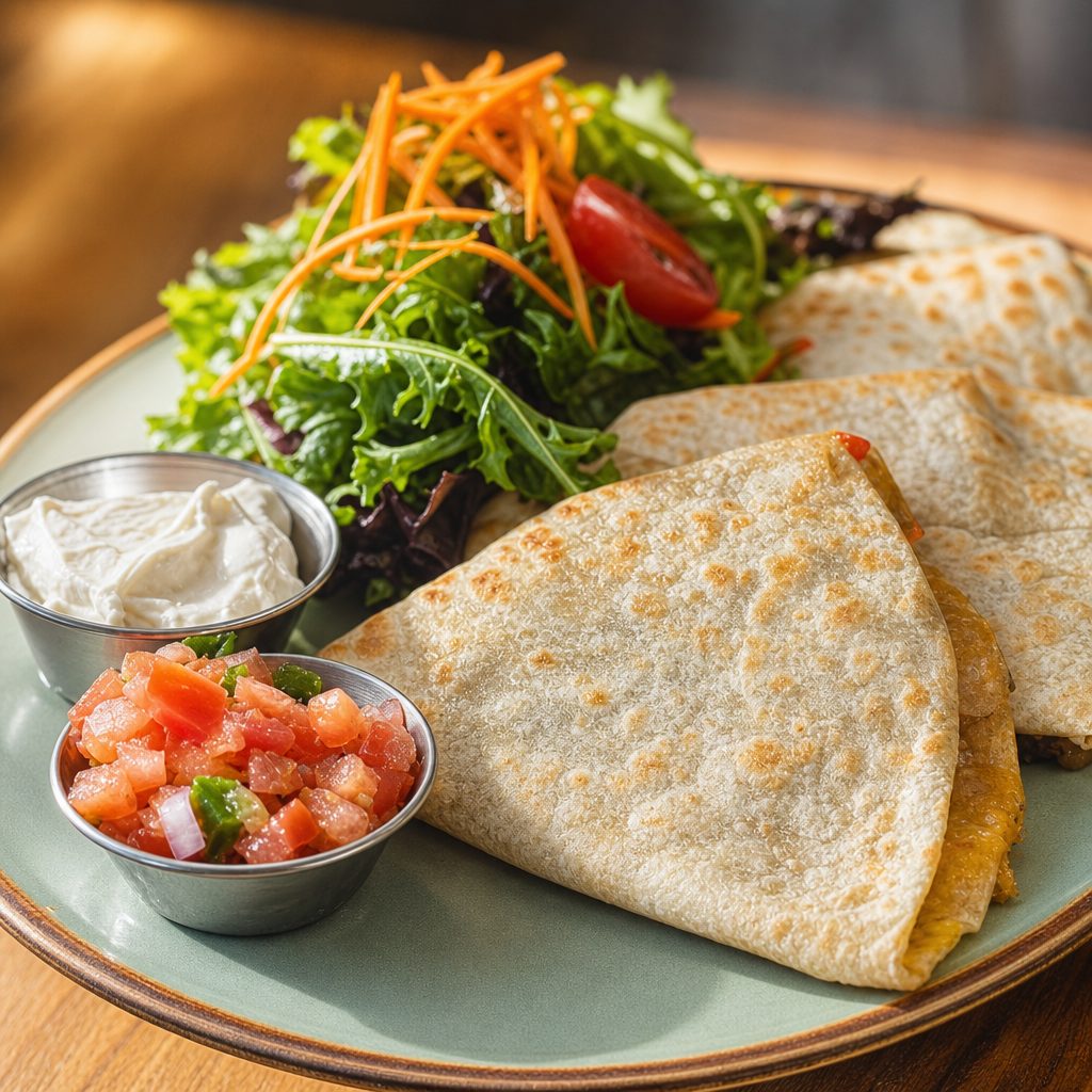 Chicken Quesadilla.