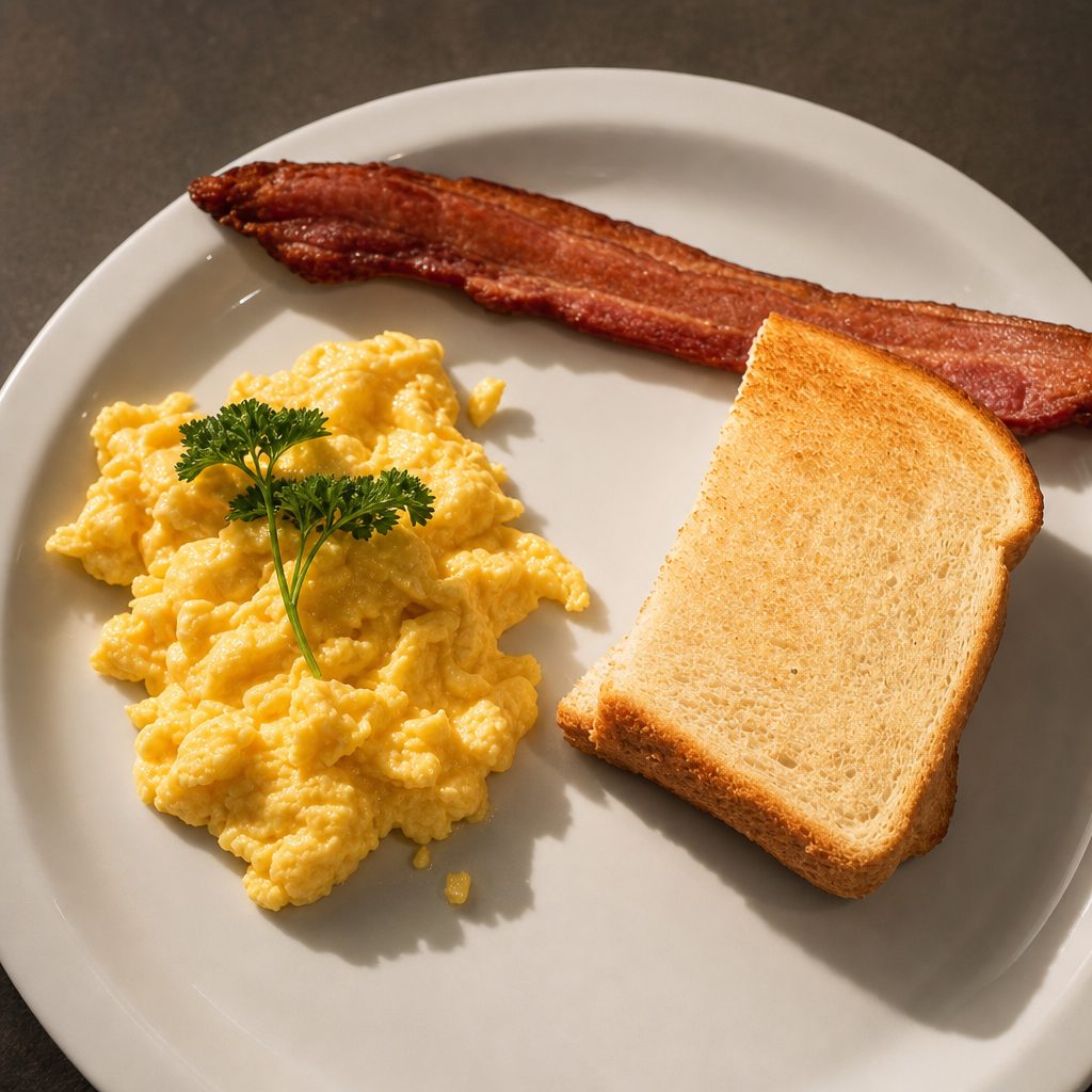 Kids Eggs & Bacon.