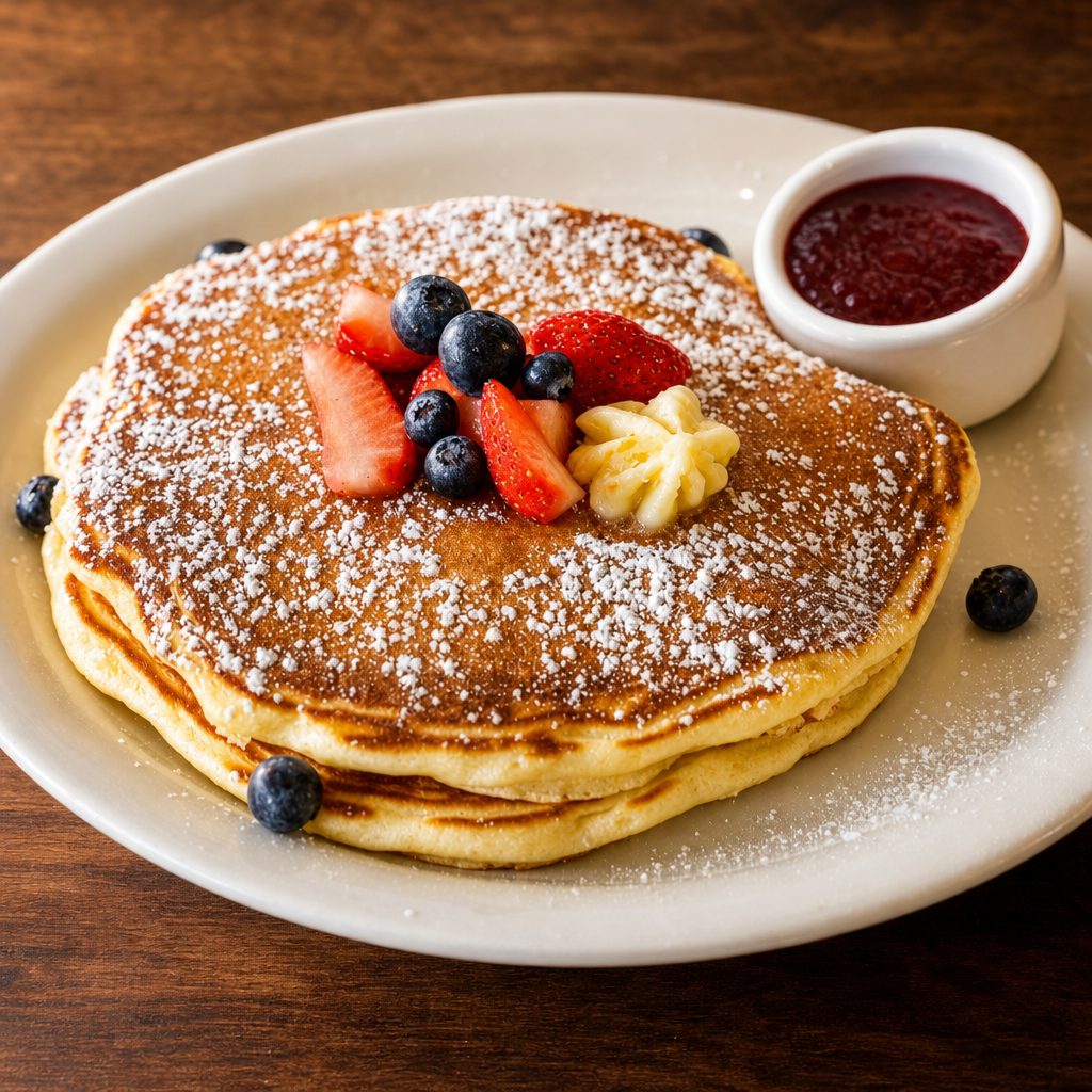 Buttermilk Pancakes.