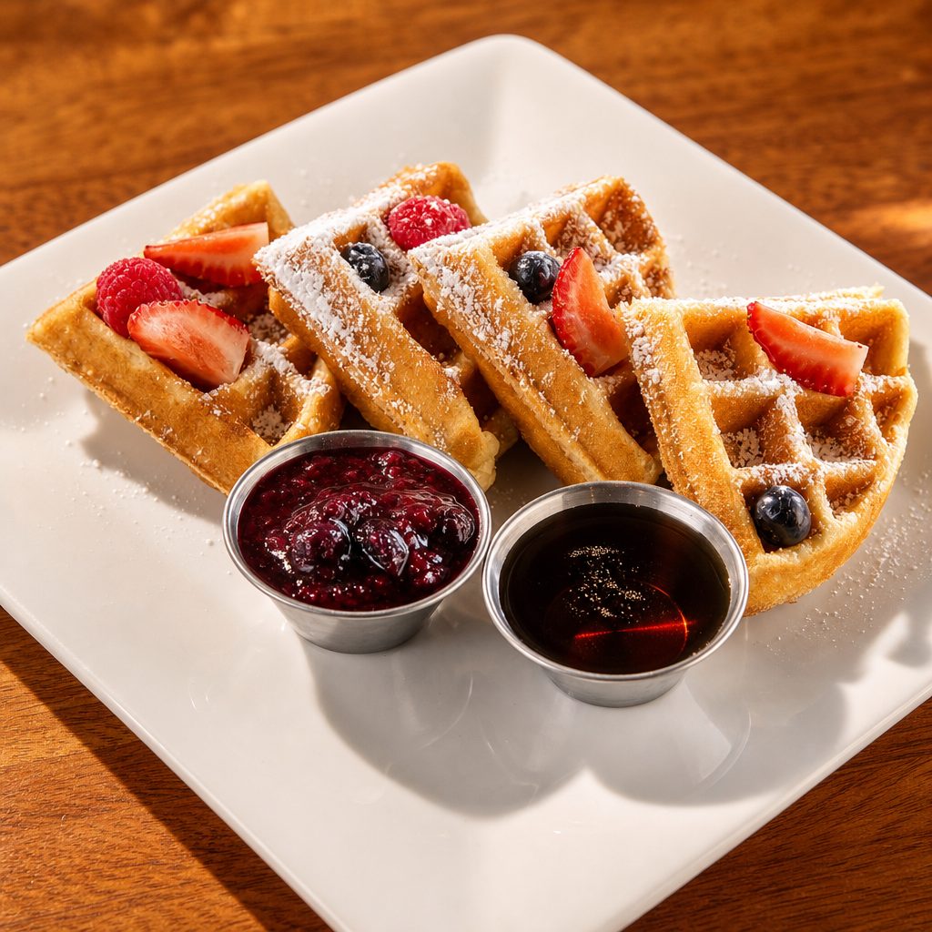 Belgian Waffles.