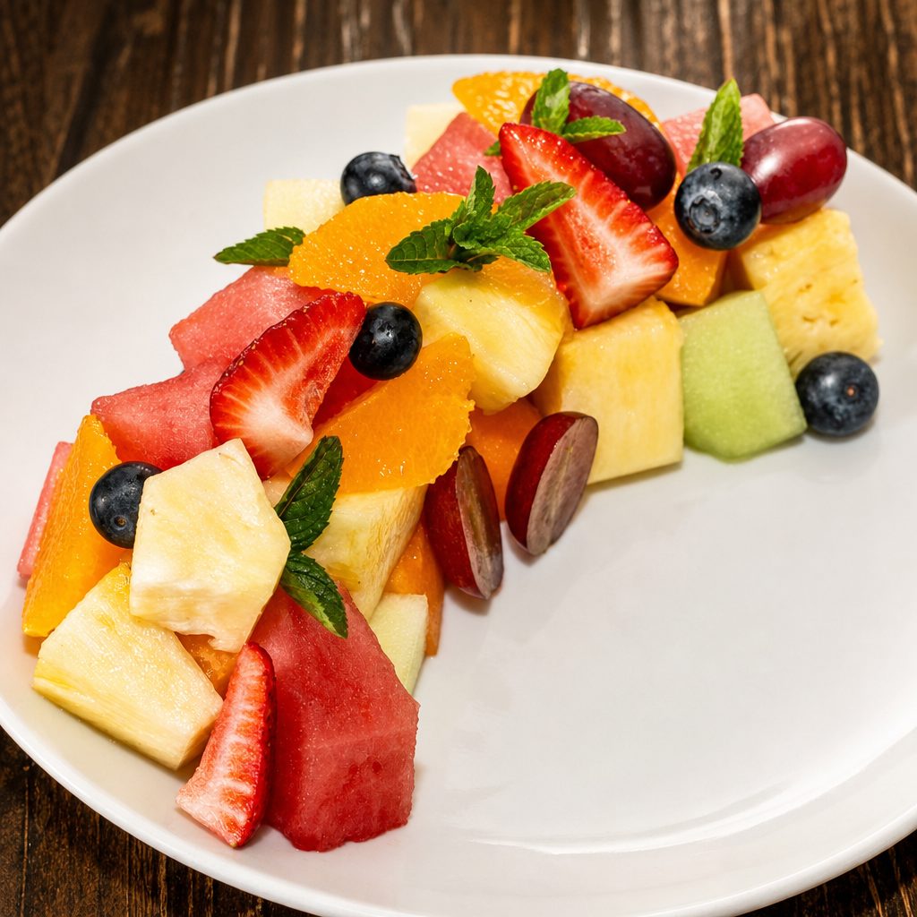 Fresh Fruit Plate.