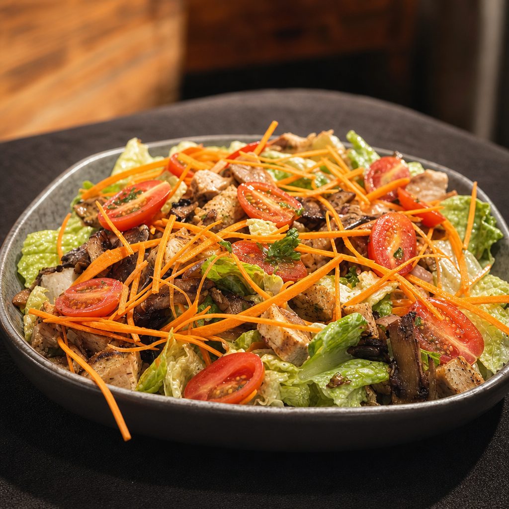 Warm Chicken Salad.