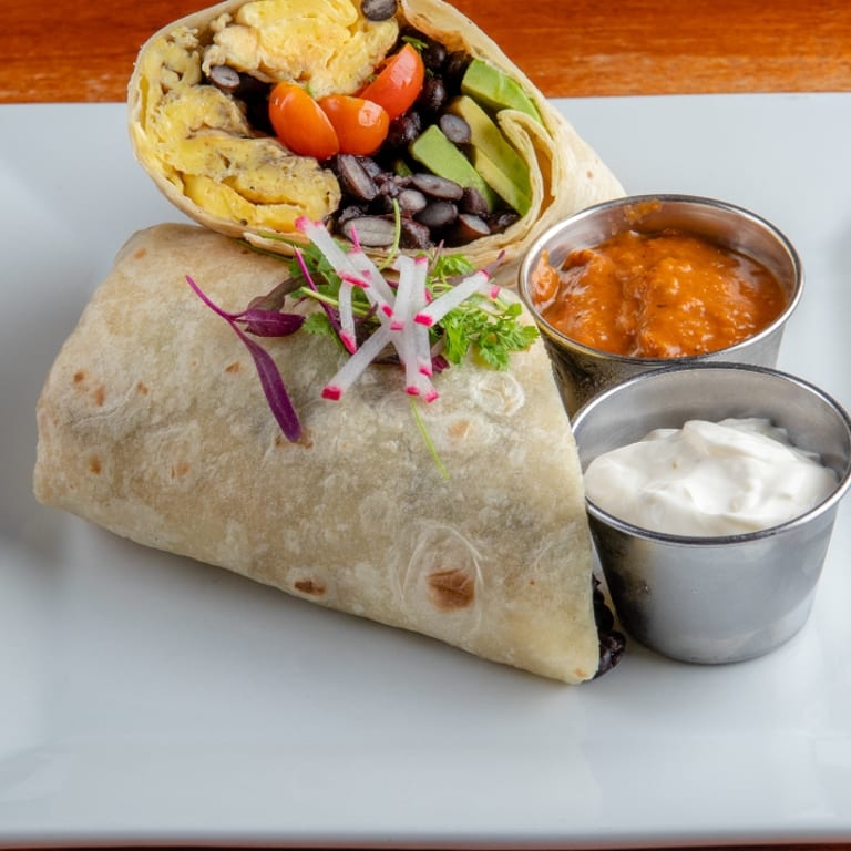 Chorizo Breakfast Burrito Delight