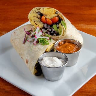 Chicken Sausage Breakfast Burrito